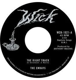 Wick Records The Emkays - The Right Track / Make It True
