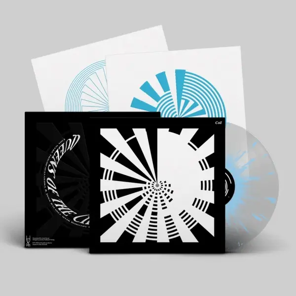 DAIS Coil - Queens Of The Circulating Library (Clear with Baby Blue Splatter Vinyl)