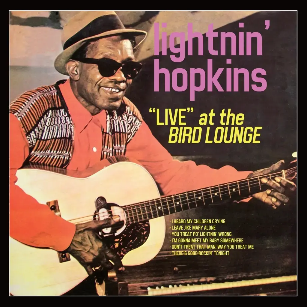 Southern Echoes Lightnin' Hopkins - Live At The Bird Lounge (Splatter Vinyl) [Black Friday 2024]