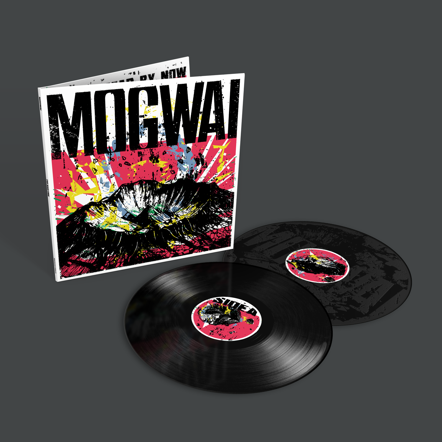 Rock Action Mogwai - The Bad Fire + SIGNED PRINT