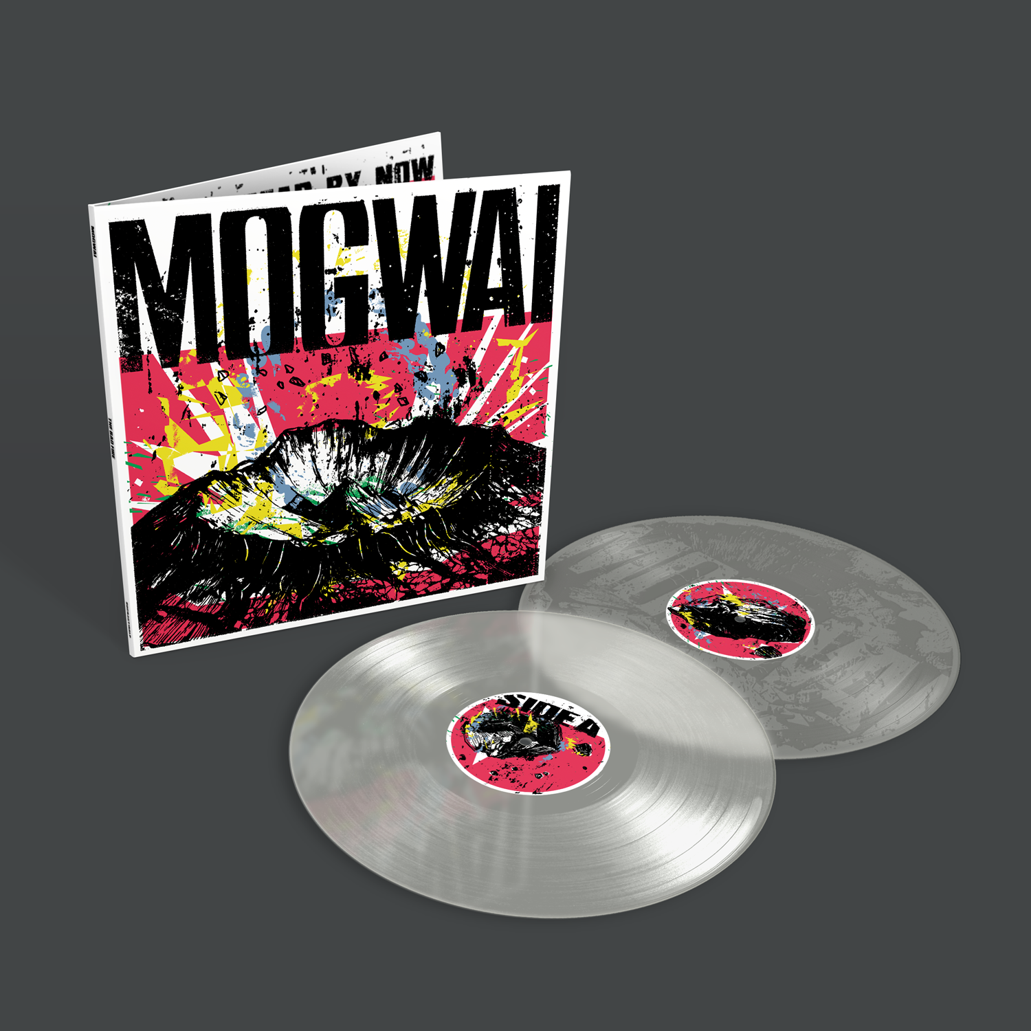 Rock Action SIGNED Mogwai - The Bad Fire (Clear Vinyl + Signed Print)