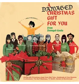 Damaged Goods Records Various - A Damaged Christmas Gift For You (White Vinyl)