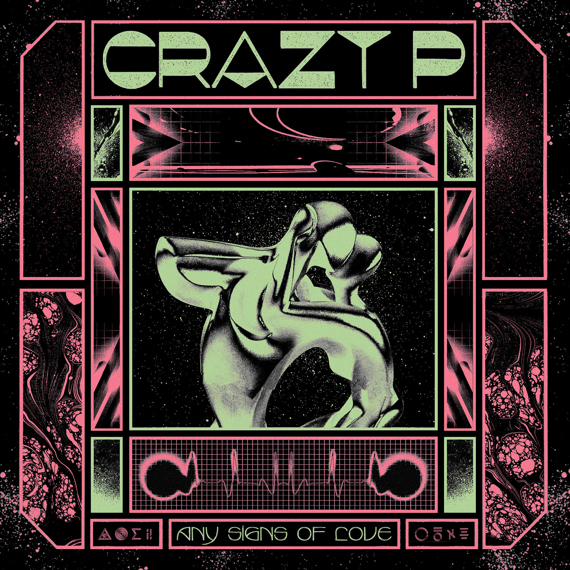 !K7 Records Crazy P - Any Signs of Love (Hot Pink Vinyl)