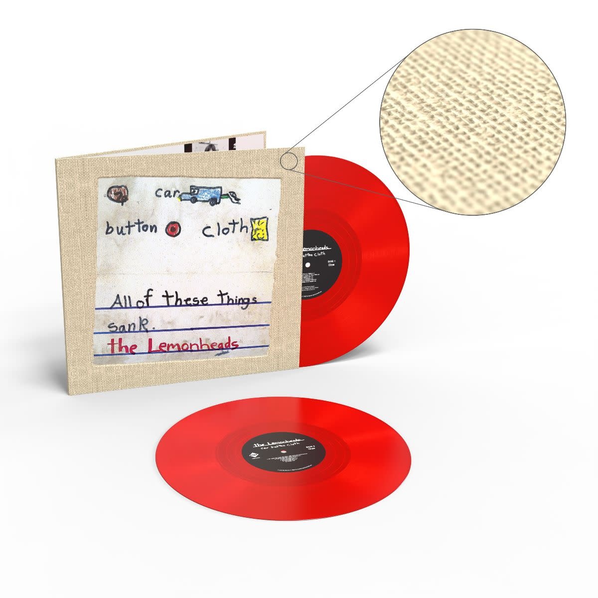 Fire Records The Lemonheads - Car Button Cloth (Deluxe Expanded ‘Clothbound’ Edition)
