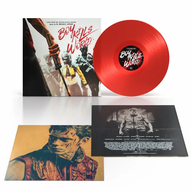 Lakeshore Records El Michels Affair - Boy Kills World OST (Red Vinyl)