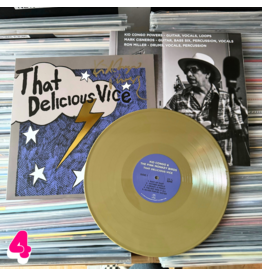 In The Red Records SIGNED Kid Congo & The Pink Monkey Birds - That Delicious Vice (Gold Vinyl)