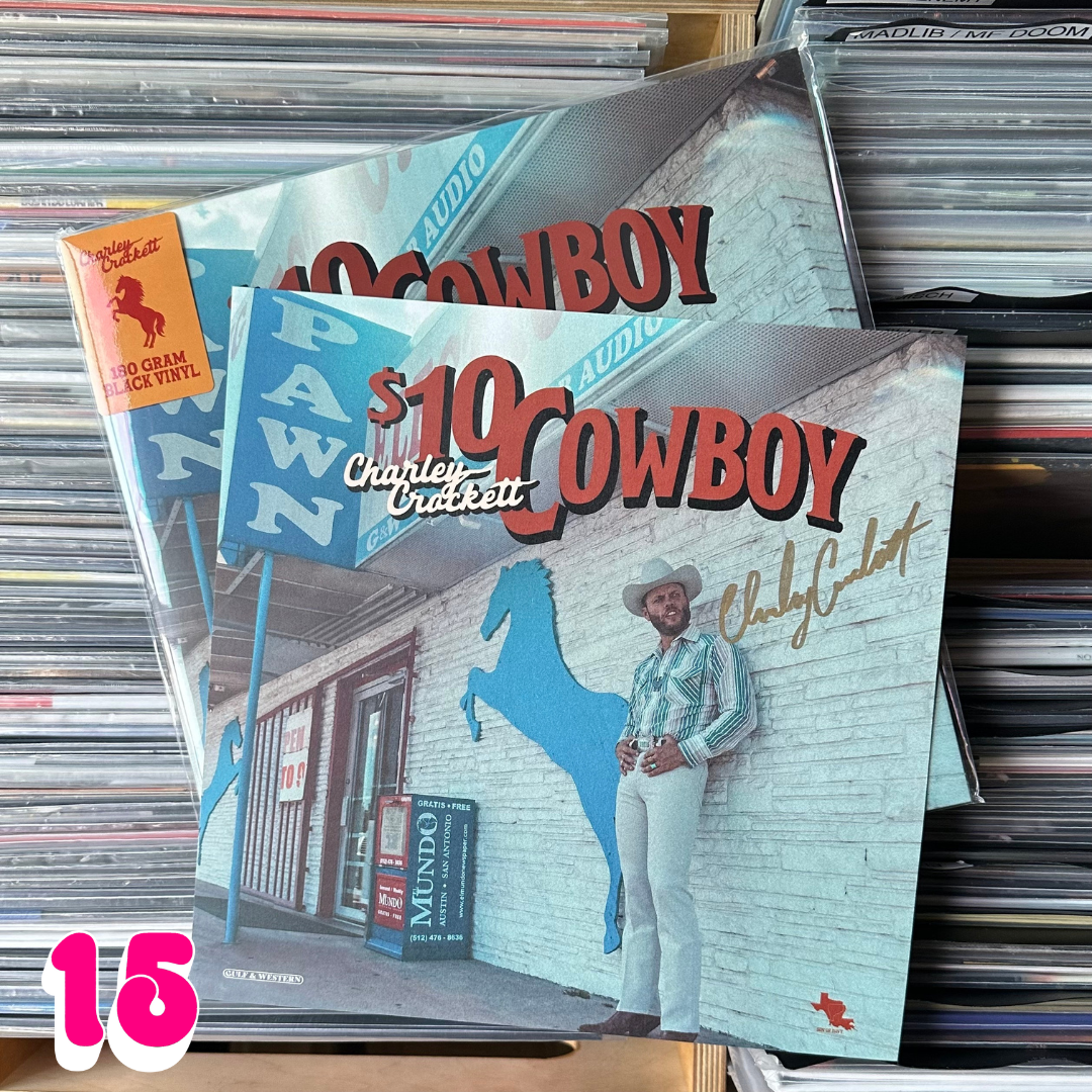 Thirty Tigers SIGNED Charley Crockett - $10 Cowboy