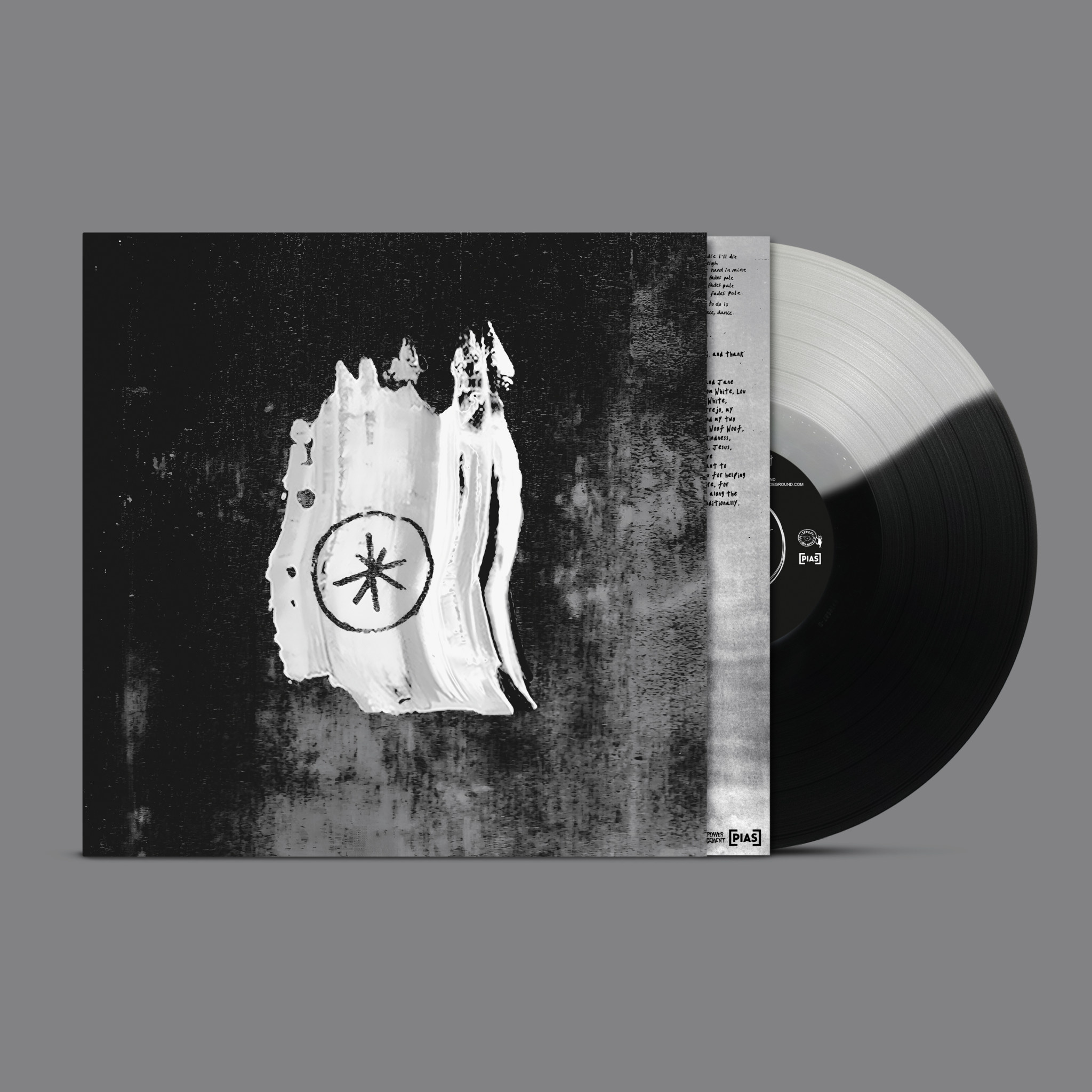Speedy Wunderground Heartworms - Glutton For Punishment (Black & White Vinyl) + SIGNED PRINT