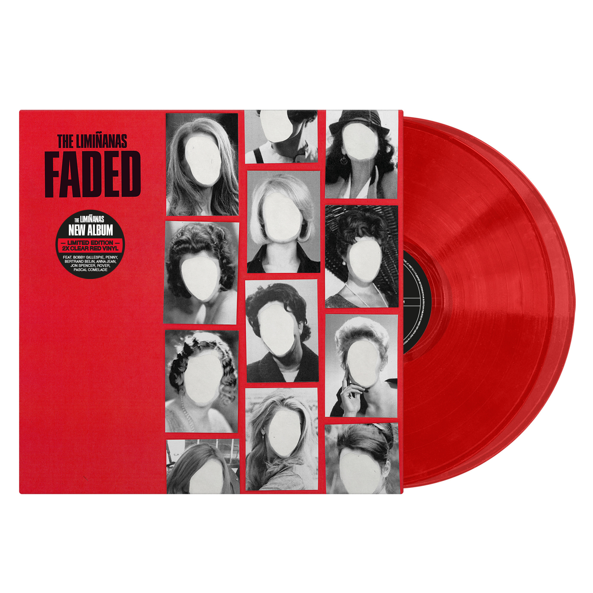 Because Music The Limiñanas - Faded (Red Vinyl)