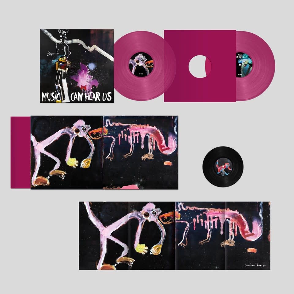 Pampa Records DJ Koze - Music Can Hear Us (Magenta Vinyl + 7")