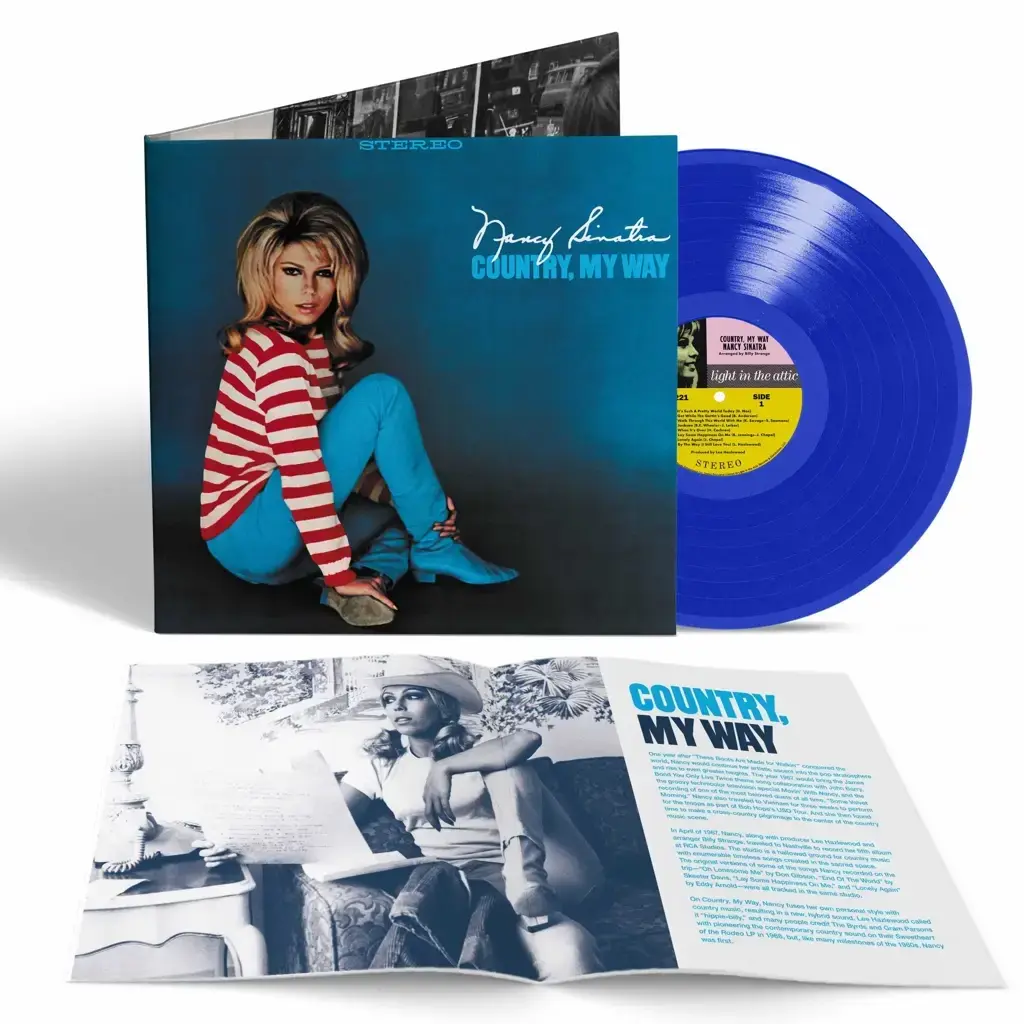 Light In The Attic Nancy Sinatra - Country, My Way (Blue Vinyl) [Black Friday 2024]