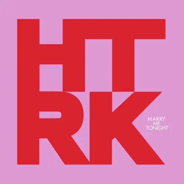 Ghostly International HTRK - Marry Me Tonight (Pink and Black Vinyl)