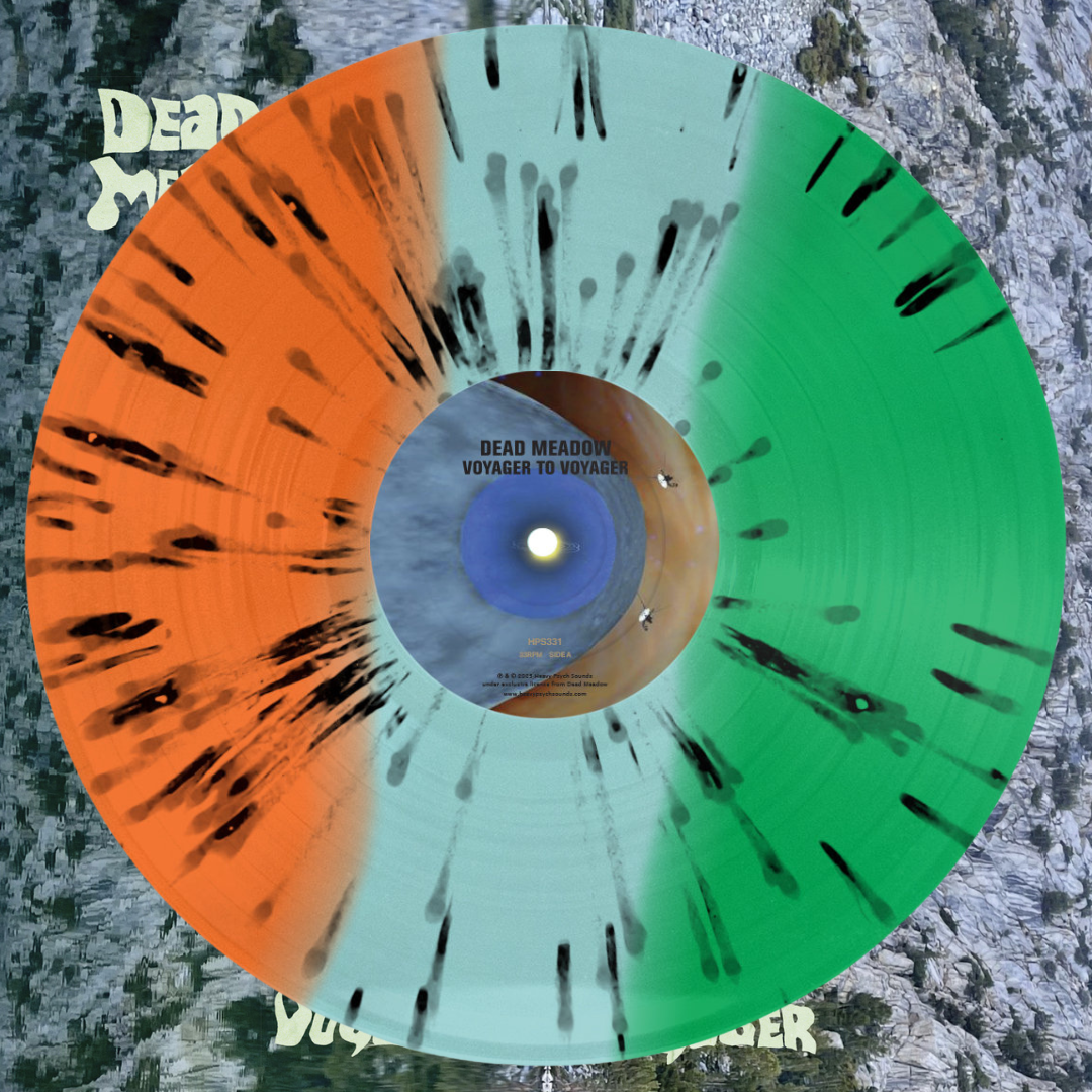 Heavy Psych Sounds Dead Meadow - Voyager to Voyager (Striped Splatter Vinyl)