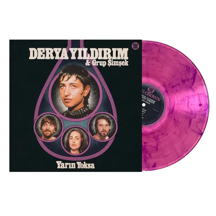 Big Crown Records Derya Yildirim and Grup Simsek - Yarın Yoksa (Purple Vinyl)