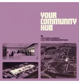 Castles In Space Warrington-Runcorn New Town Development -  Plan Your Community Hub (Purple Vinyl)