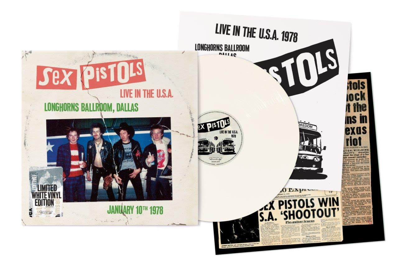 UMR Sex Pistols - Live in the USA 1978: Dallas (White Vinyl)