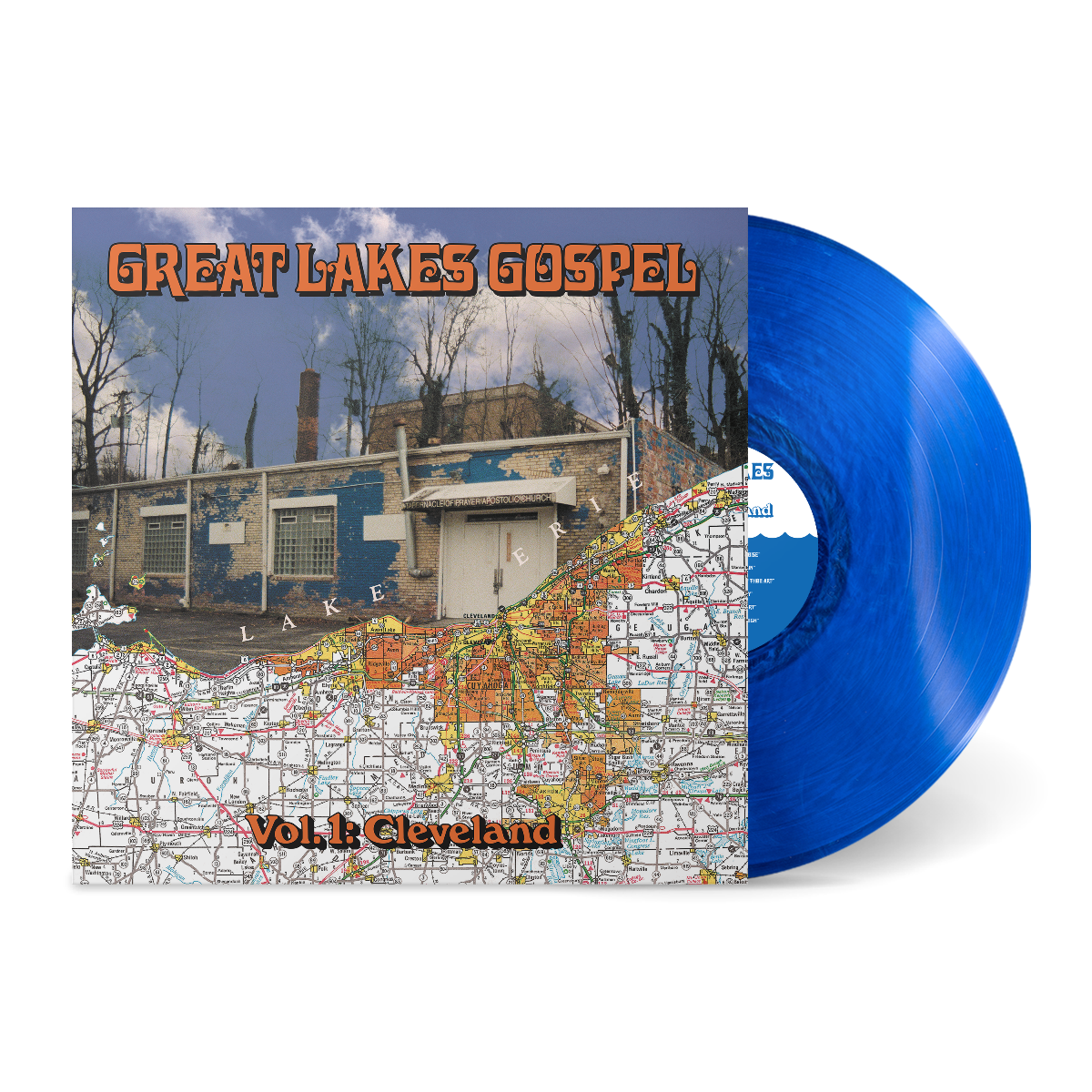 Numero Group Various - Great Lakes Gospel: Cleveland (Blue Wave Vinyl)