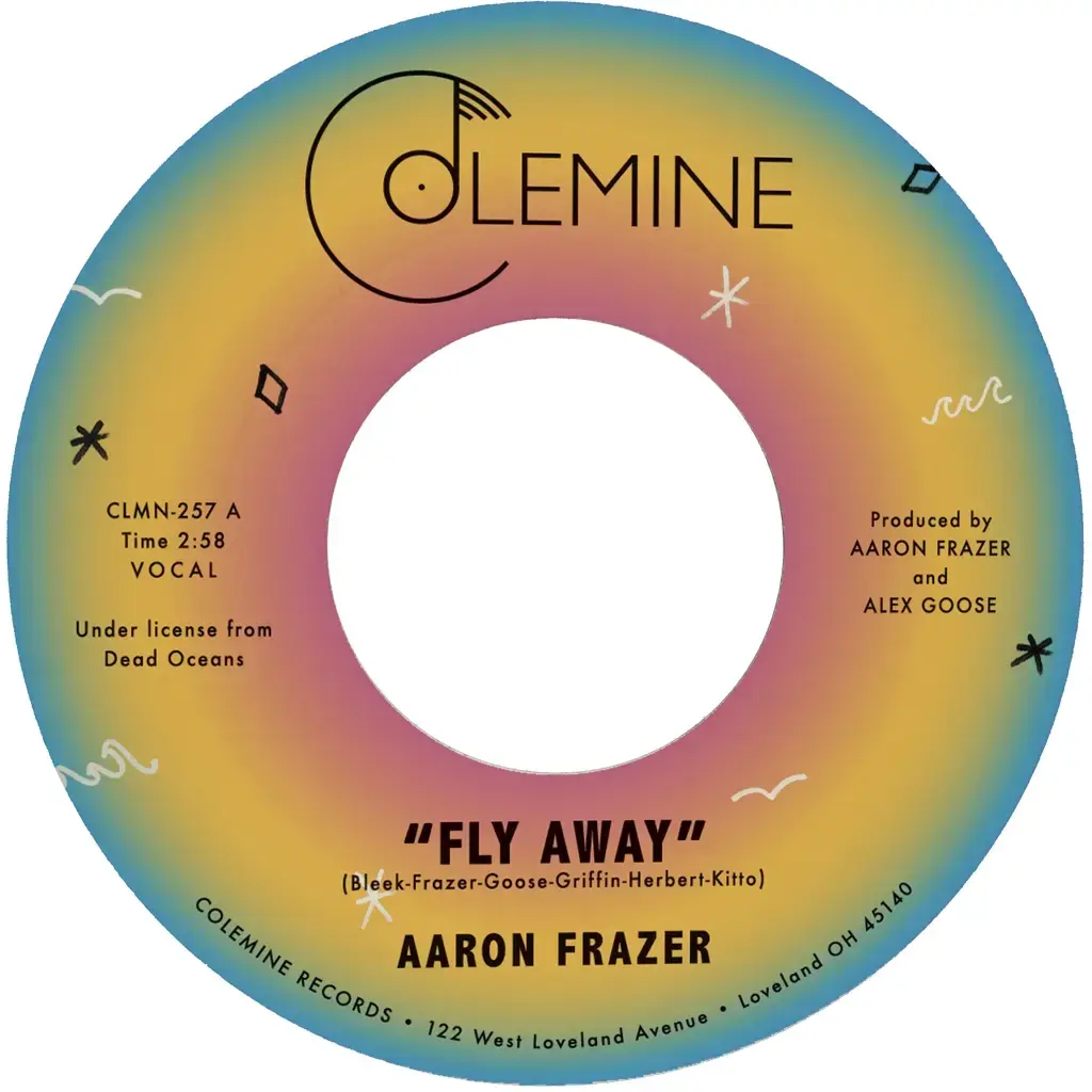 Colemine Records Aaron Frazer - Fly Away / Play On