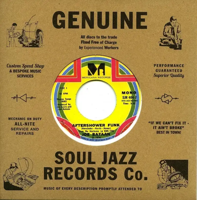 Soul Jazz Records Joe Bataan - Aftershower Funk / Fin