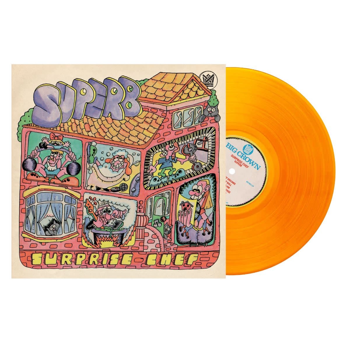 Big Crown Records Surprise Chef - Superb (Tangerine Vinyl)