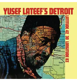 Atlantic Records Yusef Lateef - Detroit Latitude 42° 30' Longitude 83°