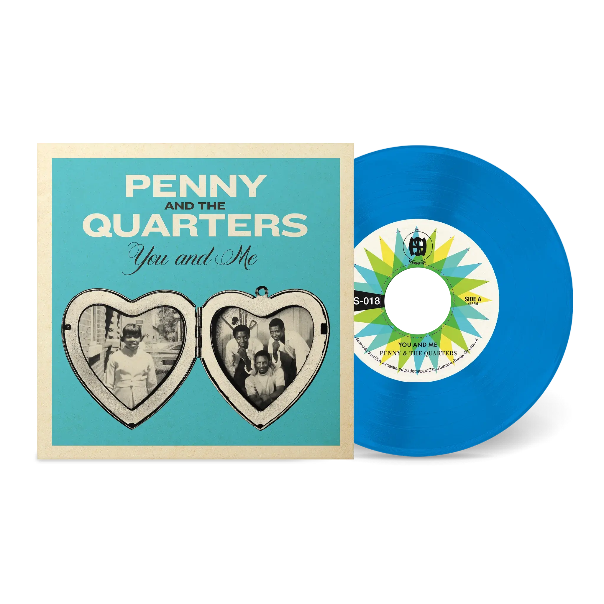 Numero Group Penny & The Quarters - You And Me / You Are Giving Me Some Other Love (Blue Valentine Edition)