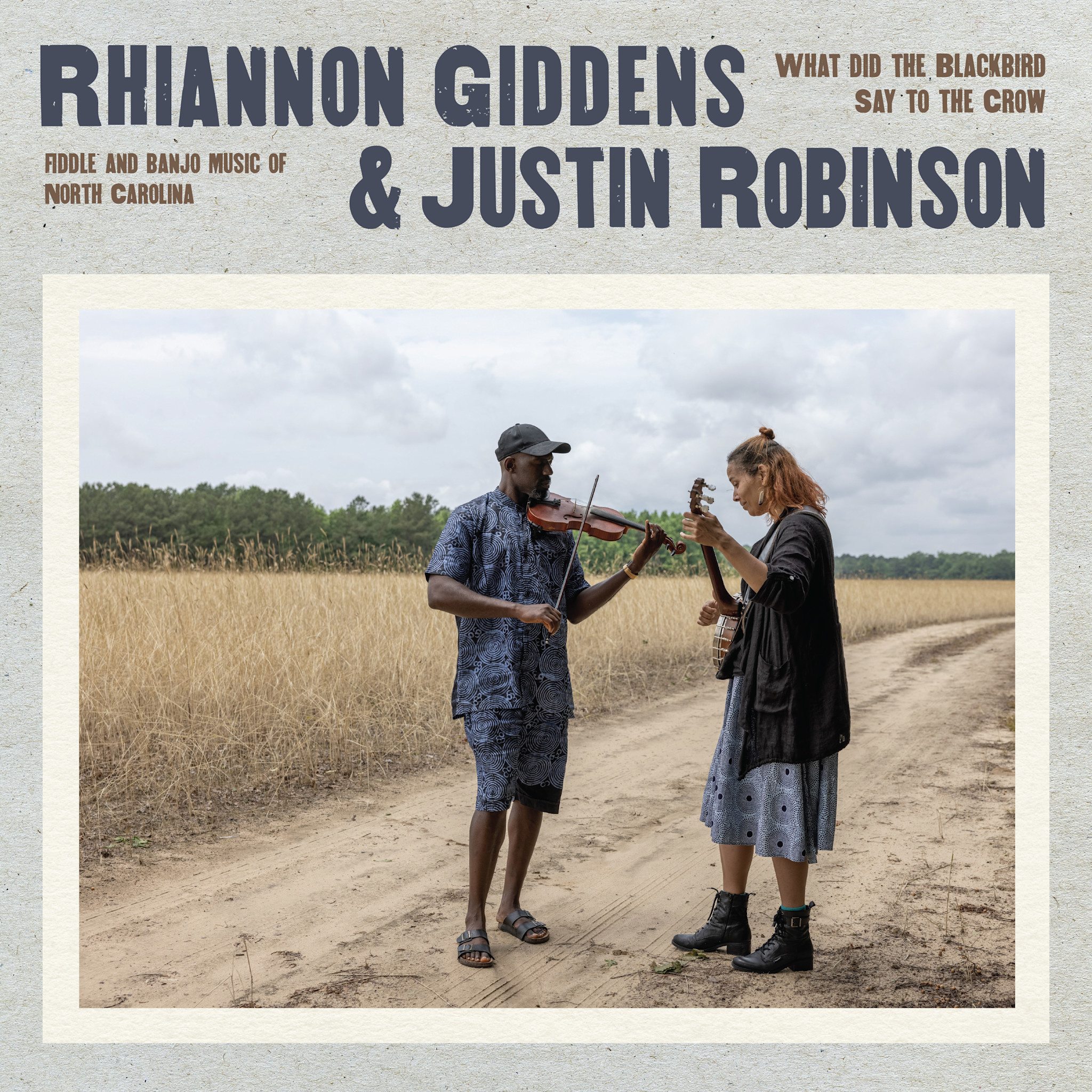 Nonesuch Rhiannon Giddens & Justin Robinson - What Did The Blackbird Say To The Crow