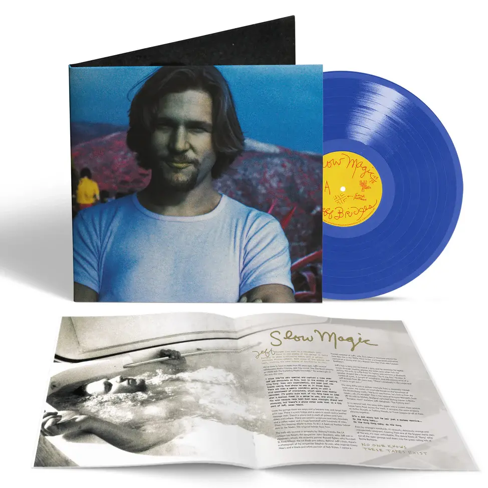 Light In The Attic Jeff Bridges - Slow Magic, 1977-1978 (Blue Vinyl) RSD25