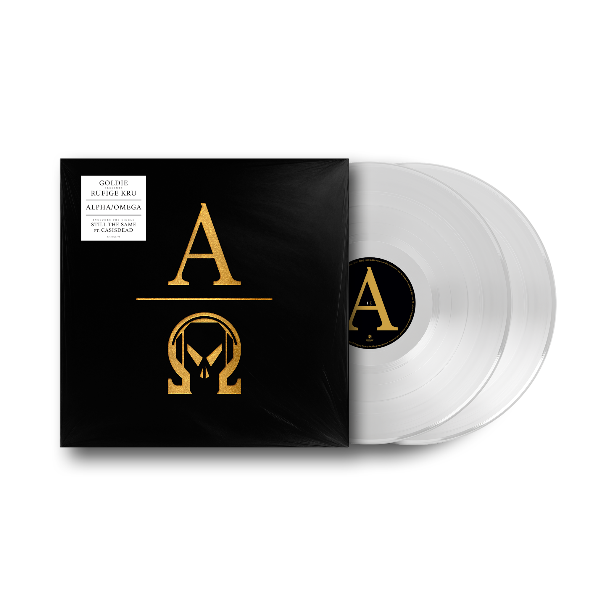 London Records Rufige Kru - Alpha Omega (White Vinyl)