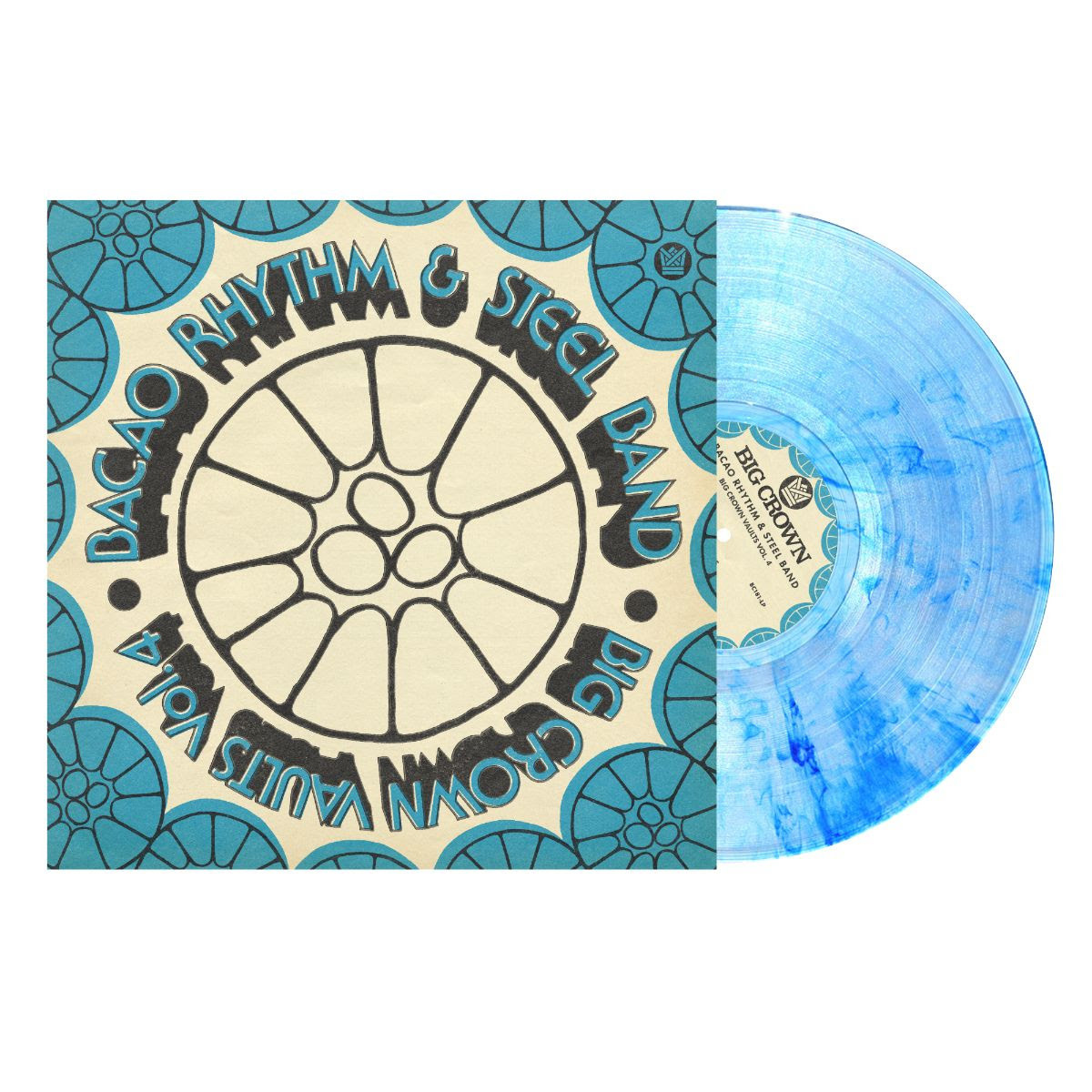 Big Crown Records Bacao Rhythm & Steel Band - Big Crown Vaults Vol.4 (Ocean Blue Smoke Vinyl)
