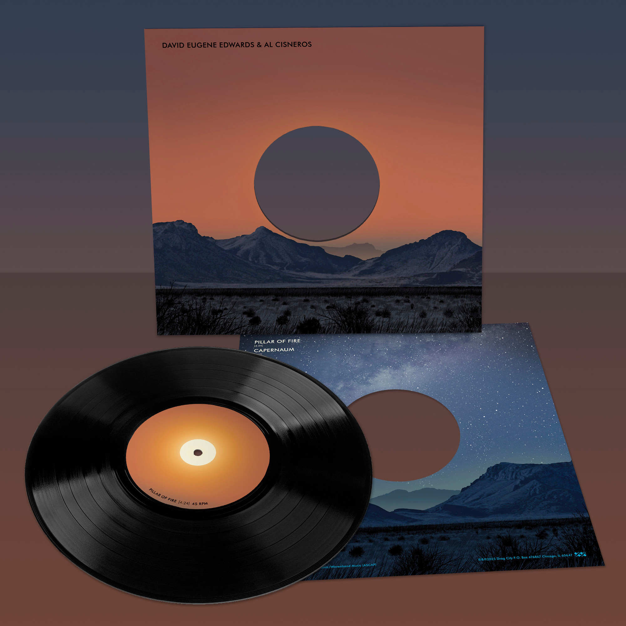 Drag City David Eugene Edwards & Al Cisneros - Pillar of Fire / Capernaum