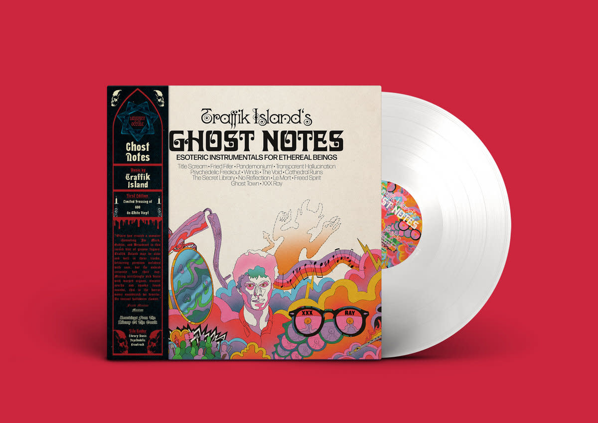 Library Of The Occult Traffik Island - Ghost Notes (White Vinyl)