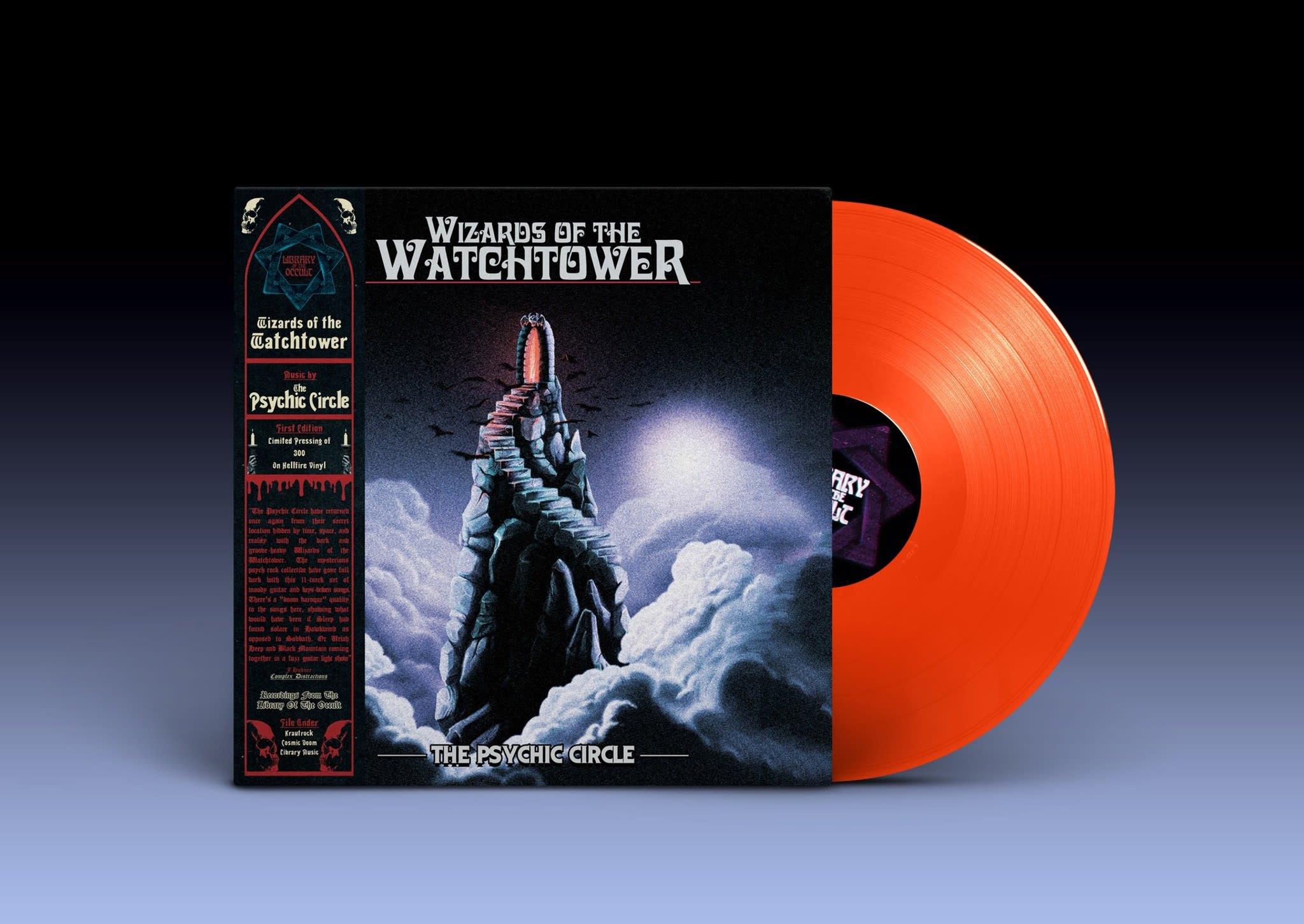 Library Of The Occult The Psychic Circle - Wizards of the Watchtower (Hellfire Vinyl)