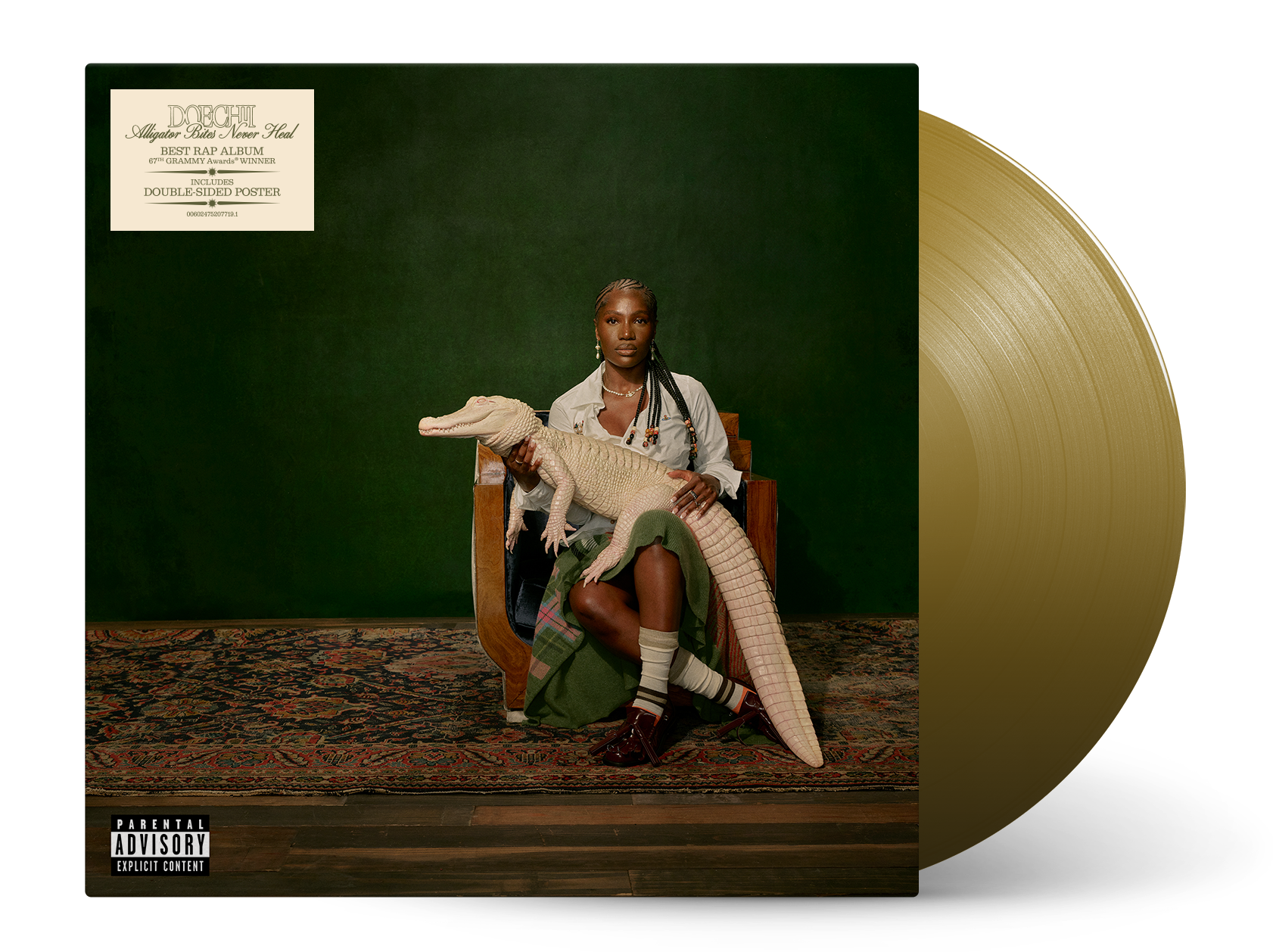 Interscope Records Doechii - Alligator Bites Never Heal (Gold Vinyl)