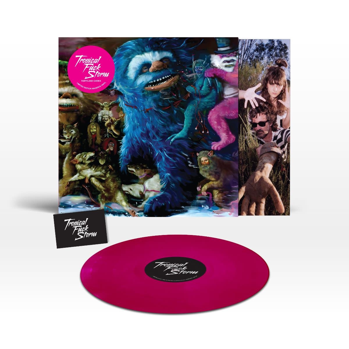 Fire Records Tropical Fuck Storm - Fairyland Codex (Magenta Vinyl) + SIGNED PRINT