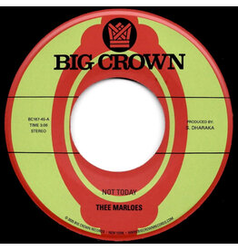 Big Crown Records Thee Marloes - Not Today b/w Over