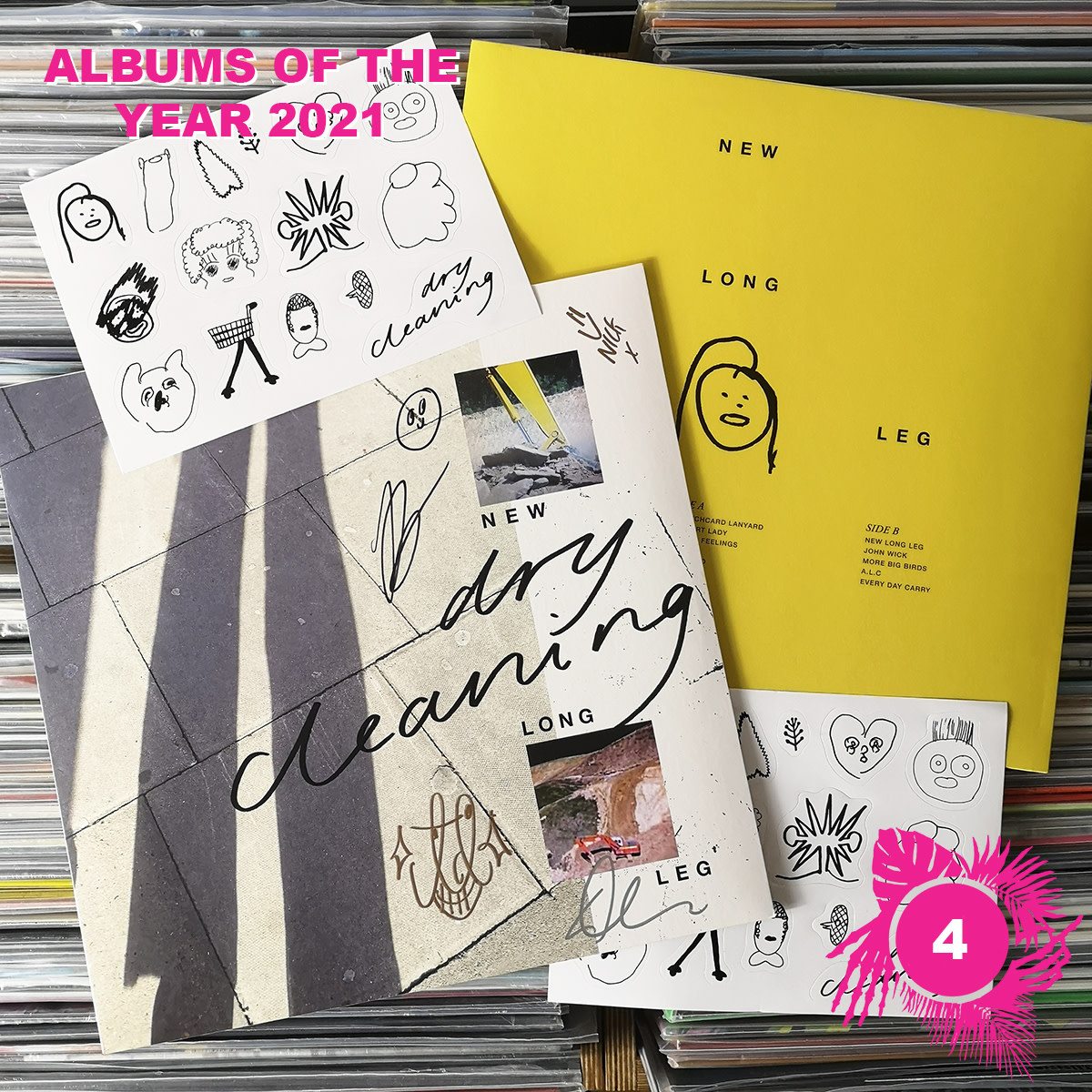 4AD Dry Cleaning - New Long Leg (w/ STICKERS & TATTOOS)