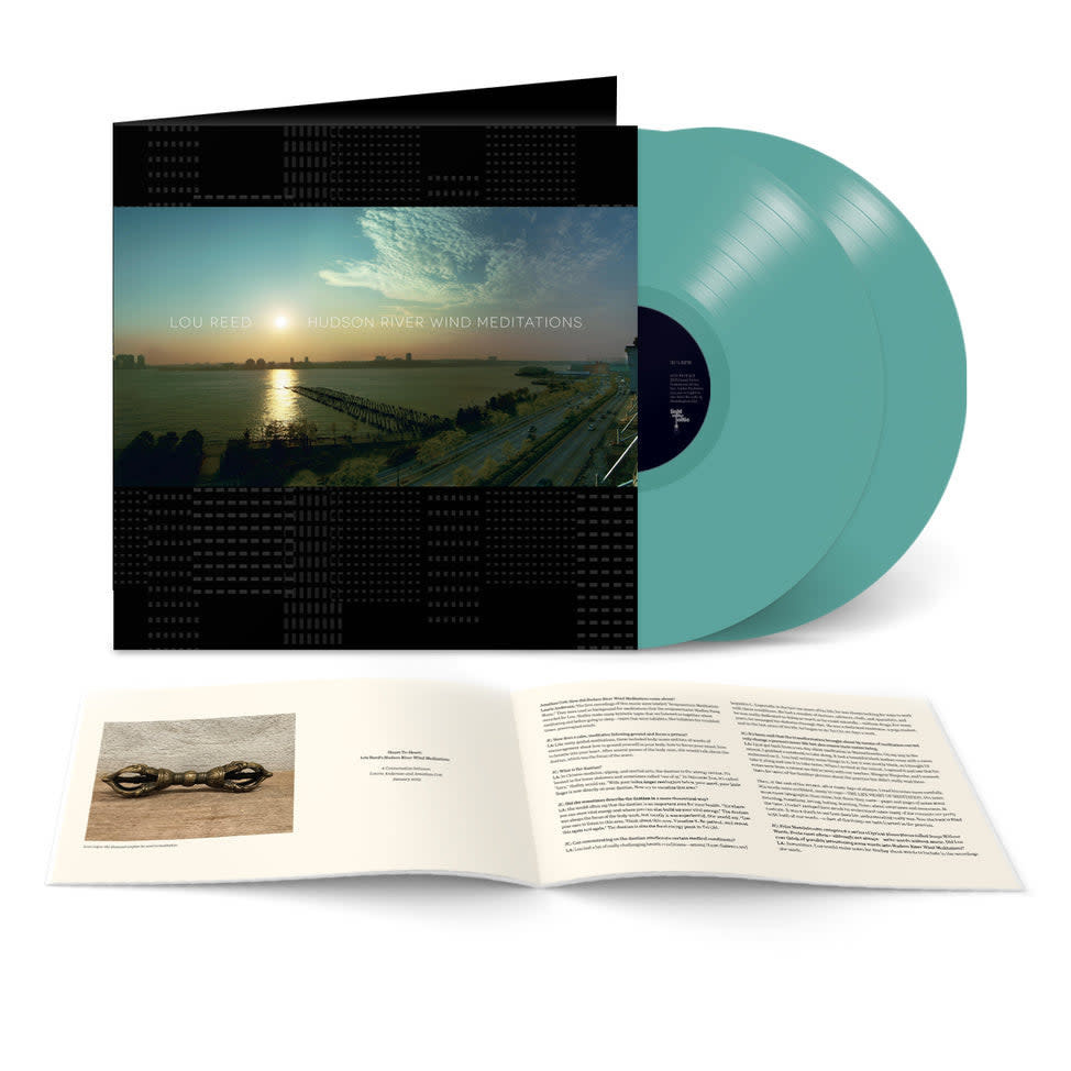 Light In The Attic Lou Reed - Hudson River Wind Meditations (Blue Vinyl)