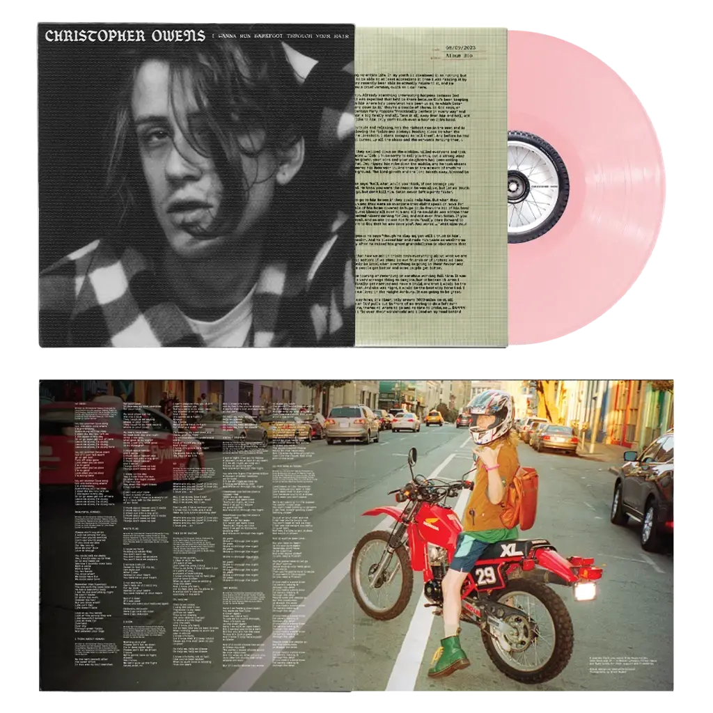 True Panther Sounds Christopher Owens - I Wanna Run Barefoot Through Your Hair (Pink Vinyl)