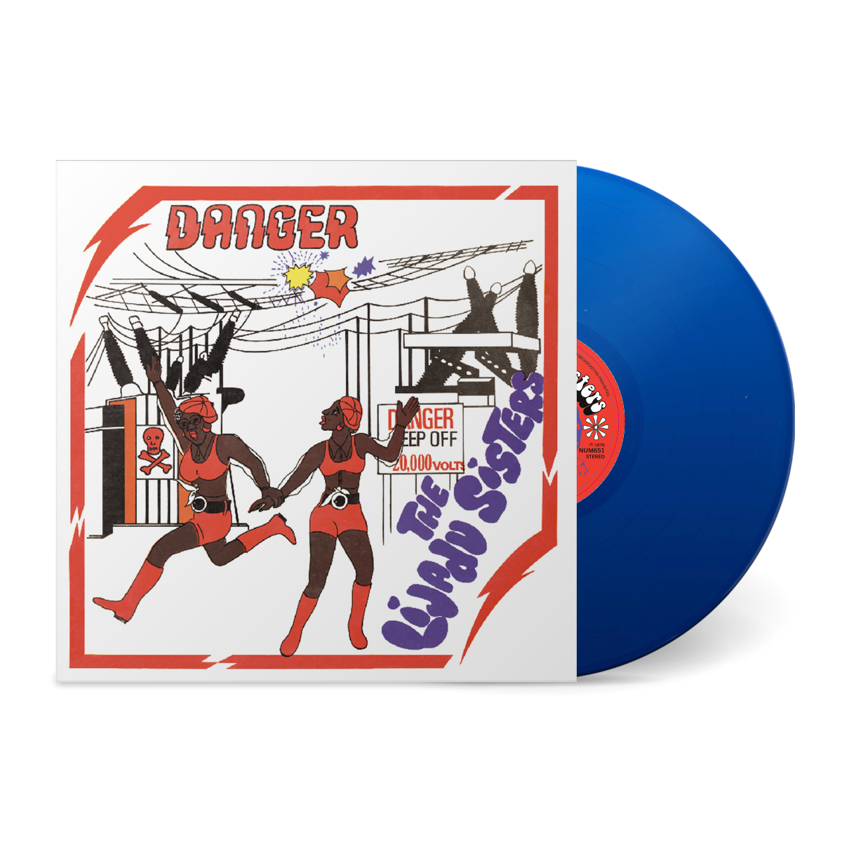 Numero Group The Lijadu Sisters - Danger (Blue Vinyl) + POSTER