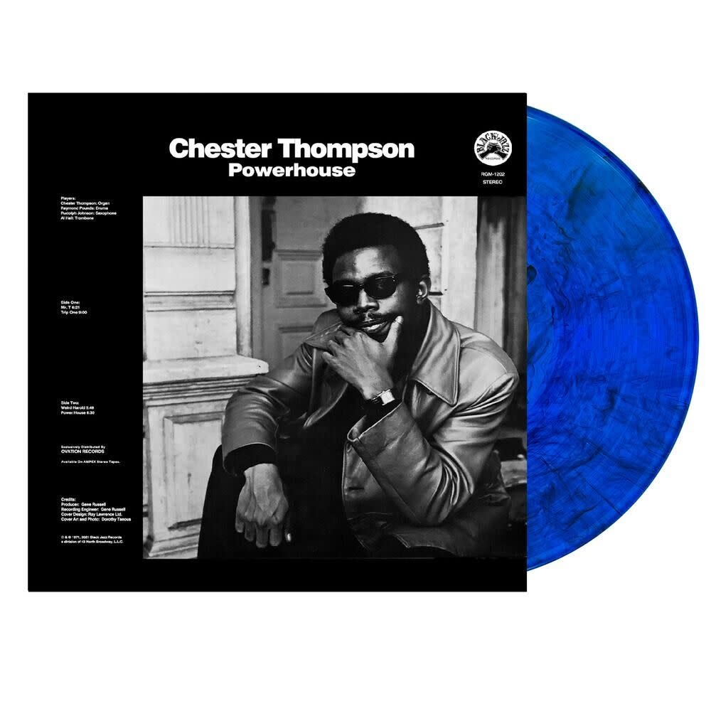 Real Gone Music Chester Thompson - Powerhouse (Blue Swirl Vinyl)