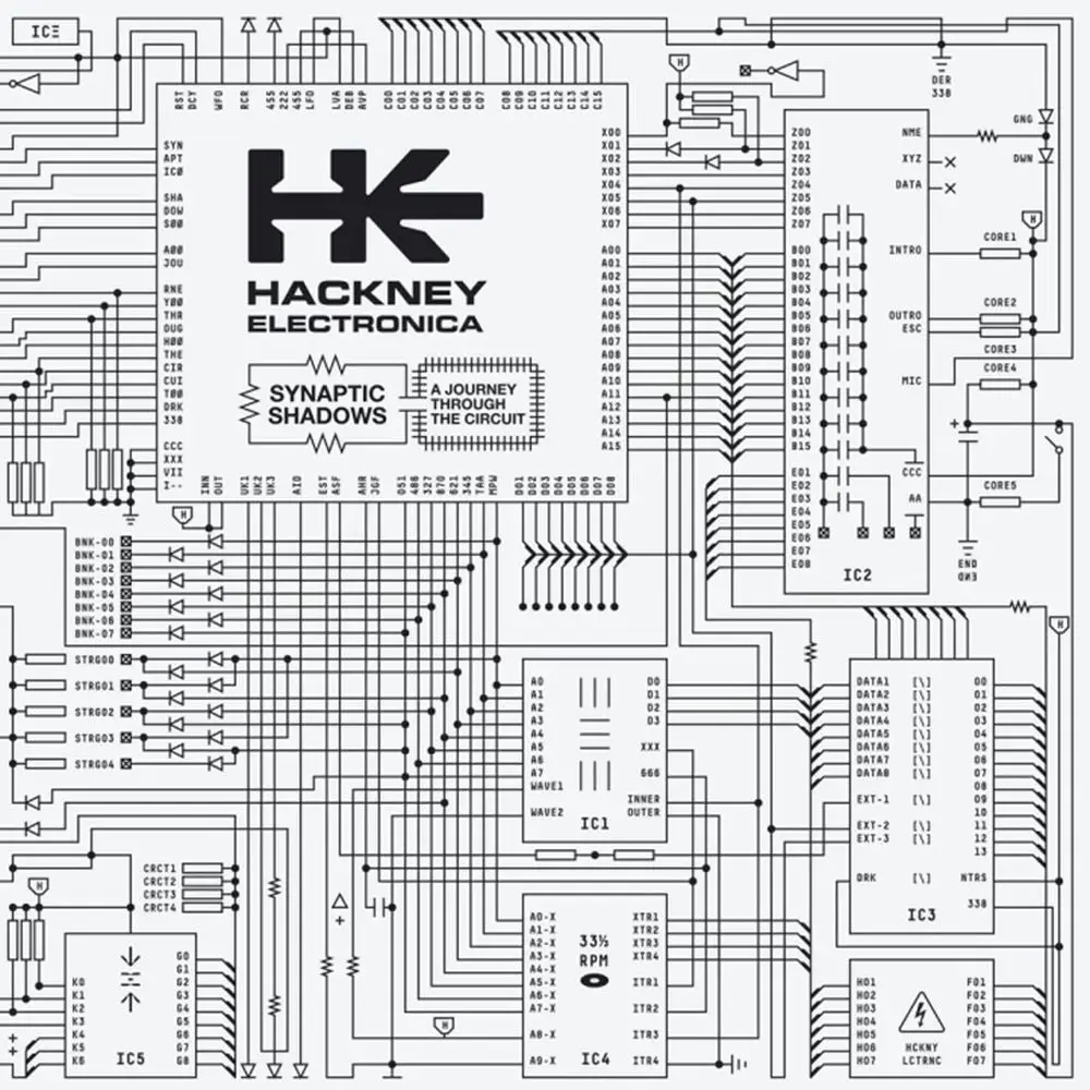 Dark Entries Hackney Electronica - Synaptic Shadows