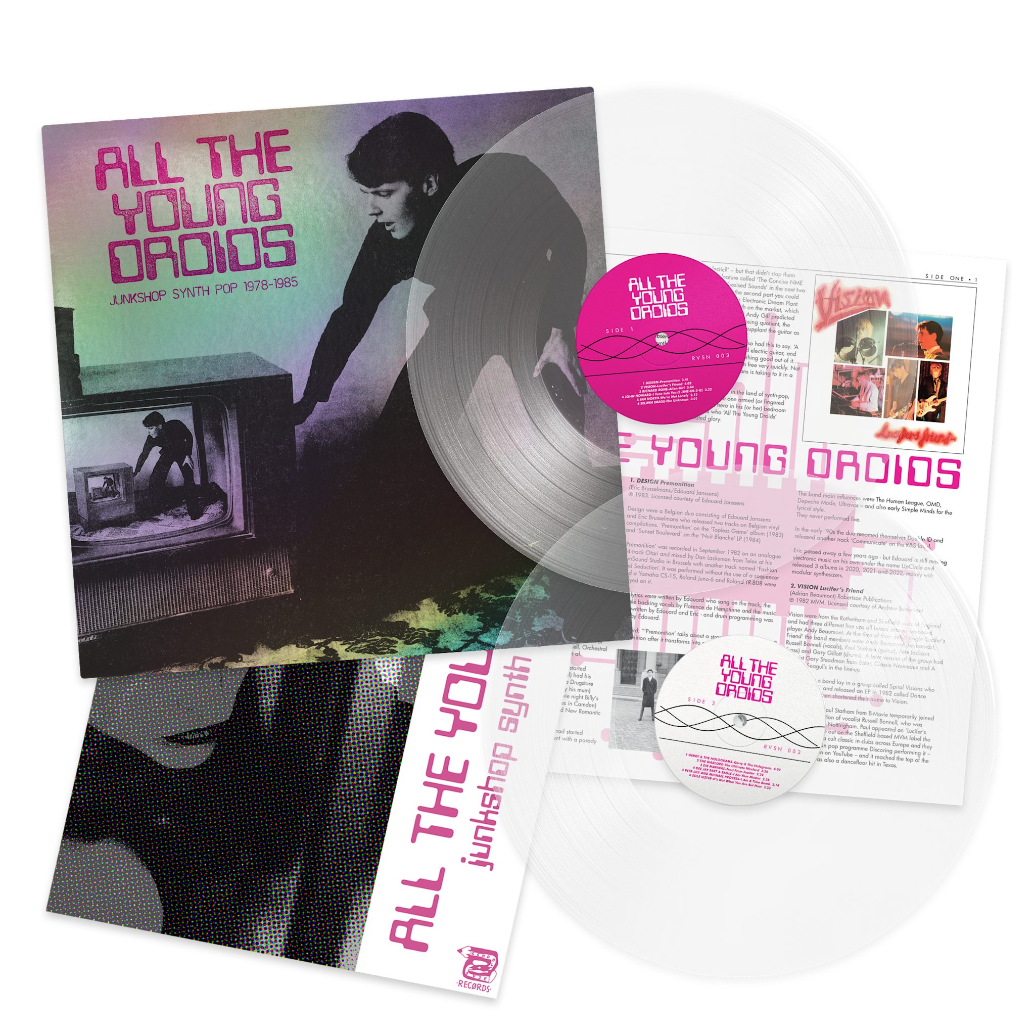 Night School Records Various - All The Young Droids: Junkshop Synth Pop 1978-1985 (Deluxe Edition)