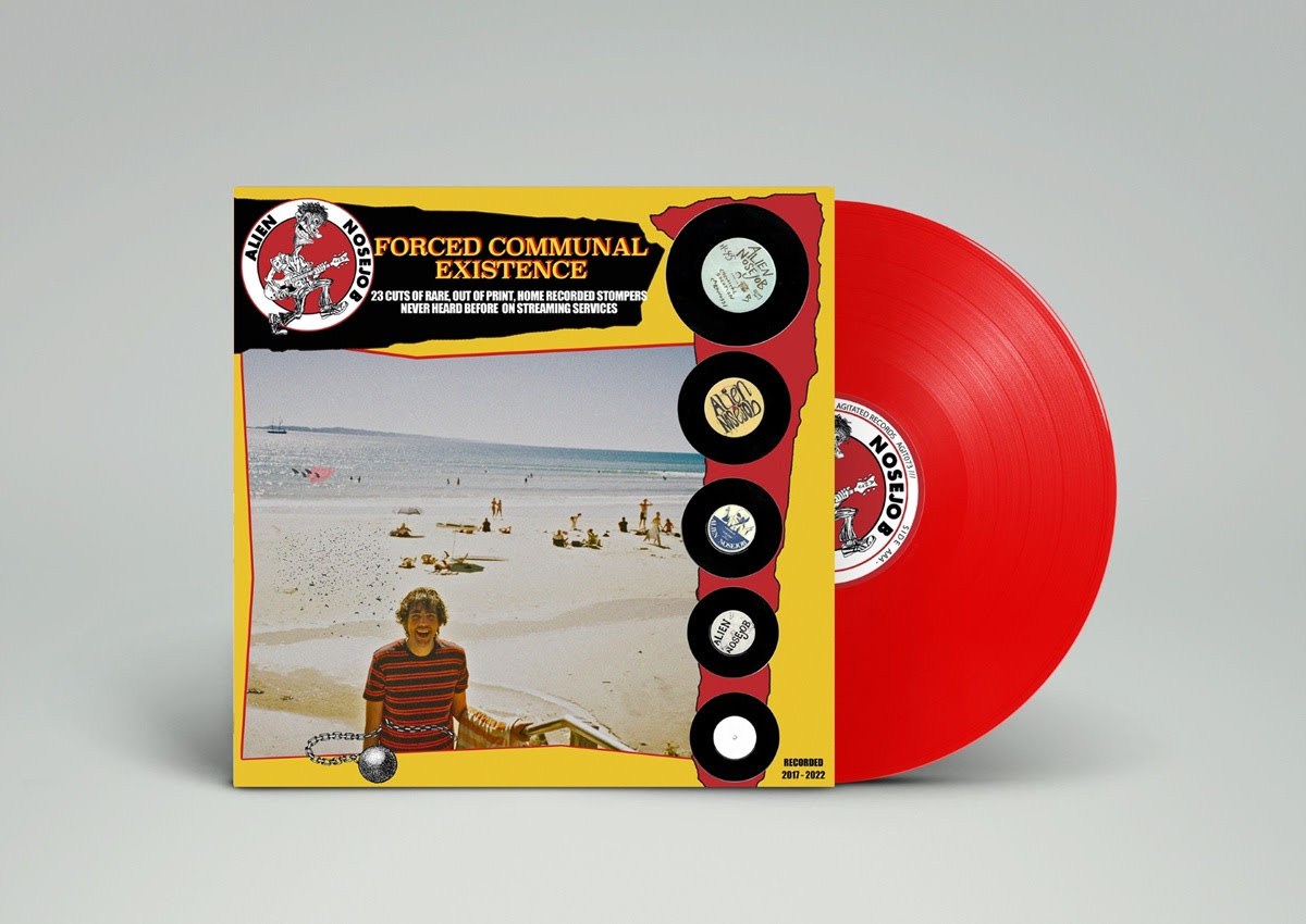 Agitated Records Alien Nosejob - Forced Communal Existence (Red Vinyl)