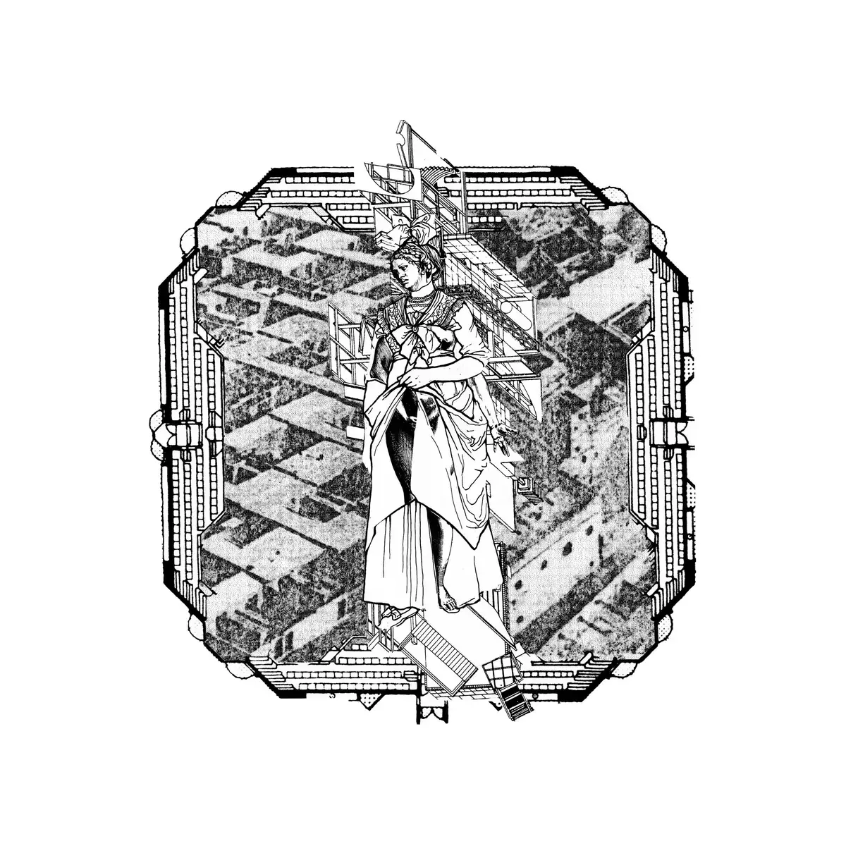 Late Music Sarah Davachi - Barons Court (White Vinyl)