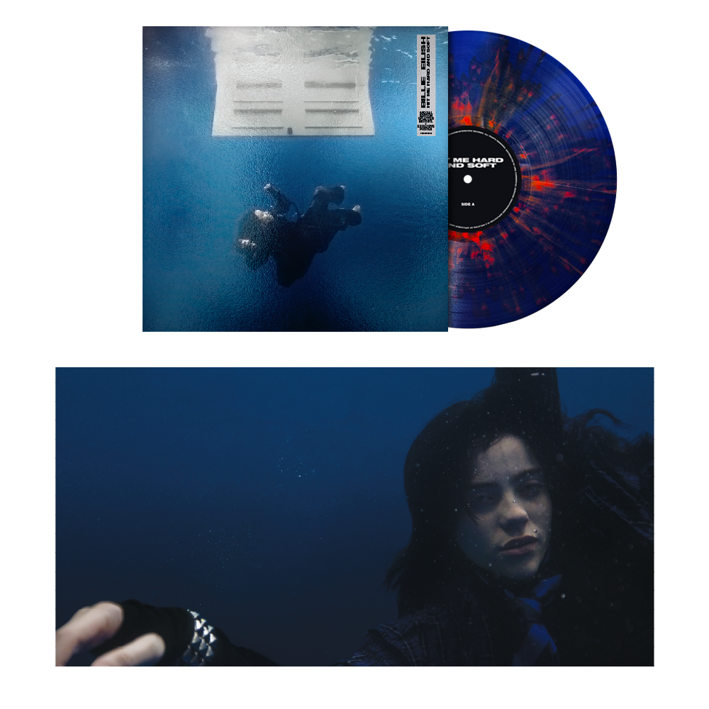 Polydor Billie Eilish - HIT ME HARD AND SOFT (Blue & Orange Splatter Vinyl)