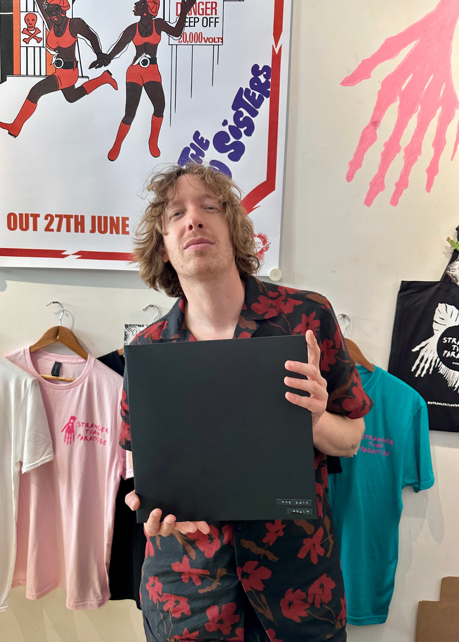 The Cure - Mixes Of A Lost World Acetate (War Child Charity Raffle Ticket)