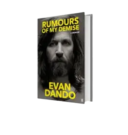 Faber SIGNED Evan Dando - Rumours of My Demise: A Memoir