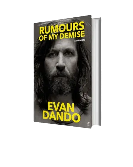 Faber SIGNED Evan Dando - Rumours of My Demise: A Memoir