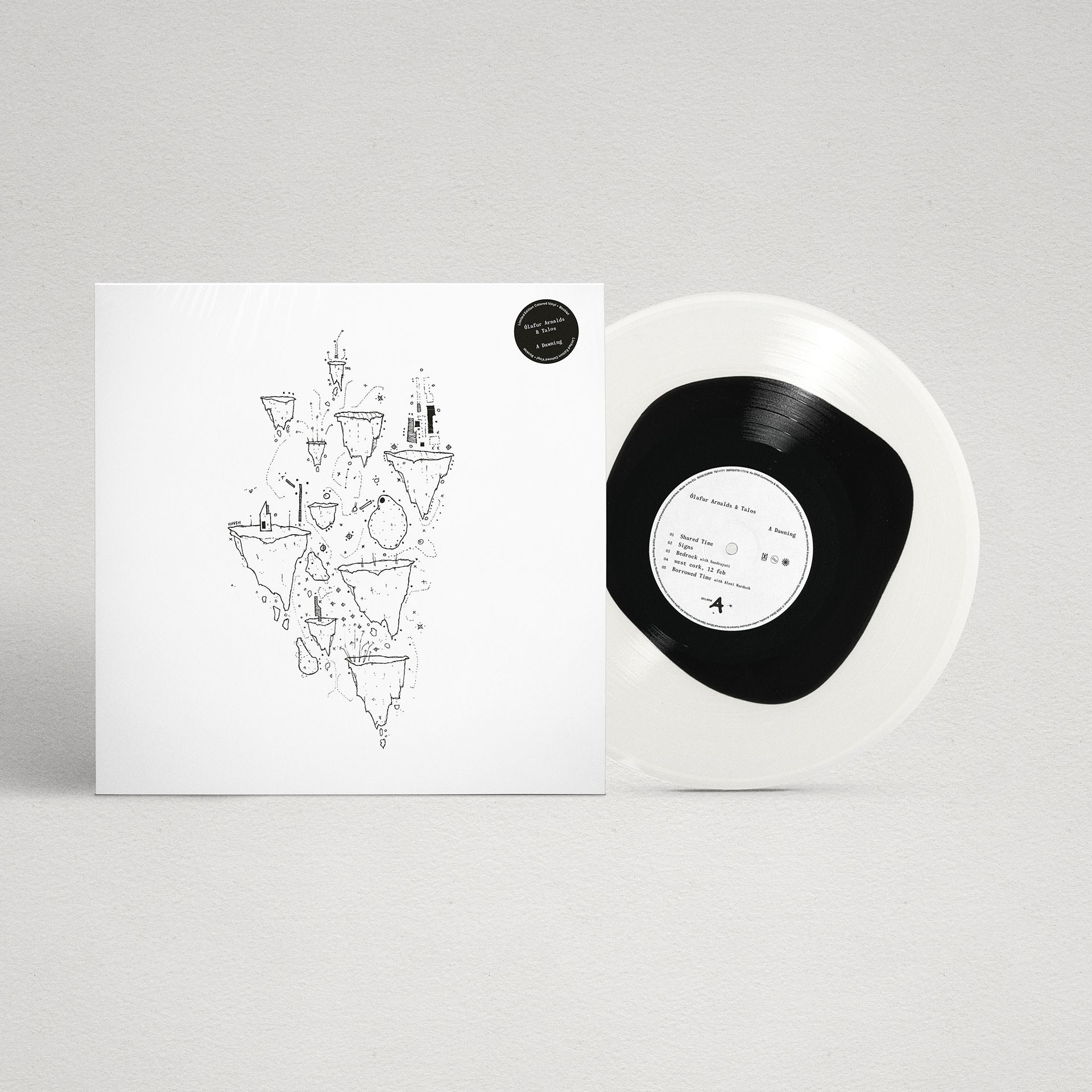 Decca Ólafur Arnalds & Talos - A Dawning (Black in White Vinyl)